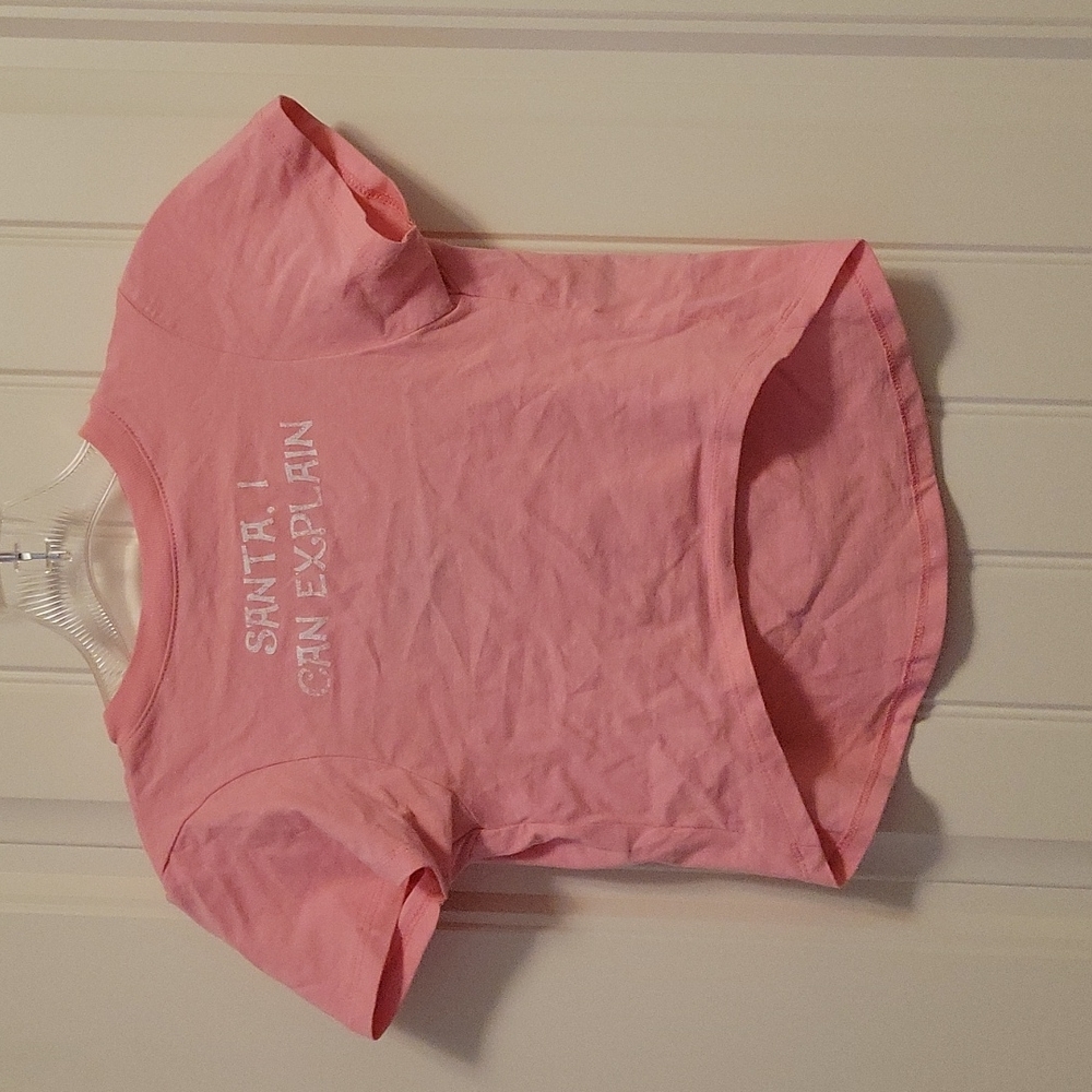 Pink Scooby-Doo Christmas Dog T-Shirt